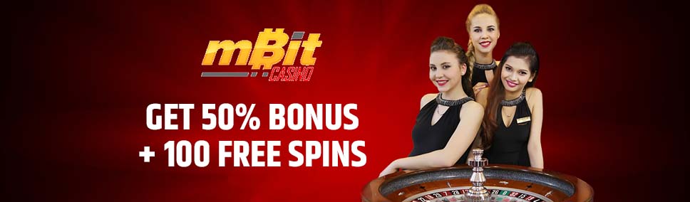Mbit Casino 50 First Deposit Bonus Vip 100 Free Spins
