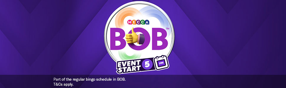 Mecca Bingo Bob Event Promotion