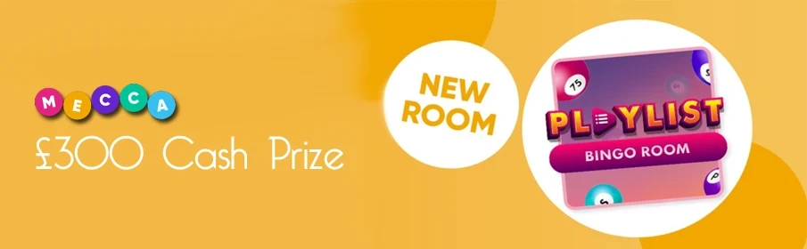 Cash Prize in Playlist Bingo Lobby Cash Prize in Playlist Bingo Lobby