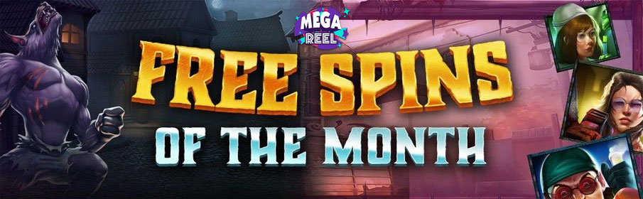 Mega Reel Casino Free Spins of the Month Bonus 