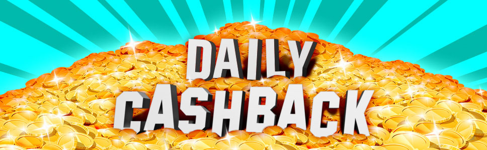 Mega Reel Casino 10 Daily Cashback Bonus Play Online Games