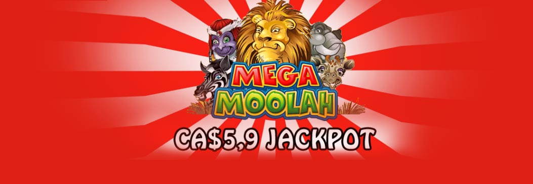A CA$5.9 Million Jackpot Drops on Mega Moolah Slot on 10th August 2019