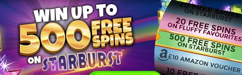 Spin The Mega Reel For 500 Free Spins