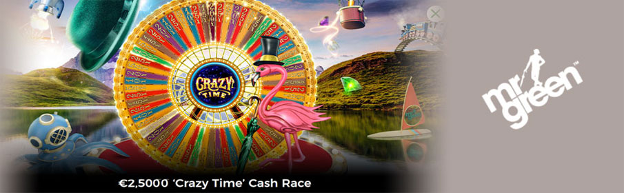 Mr Green Casino Crazy Time Promotion 