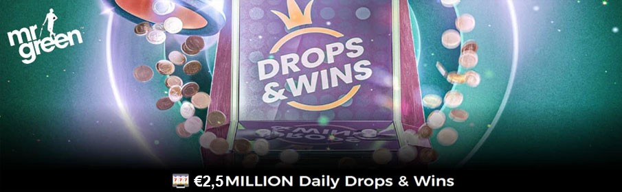 Mr Green Casino Daily Prize Drops