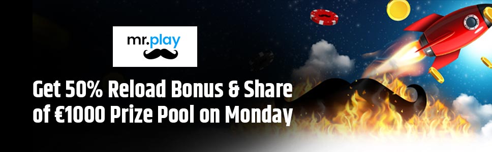 MrPlay Casino Monday Reload Bonus