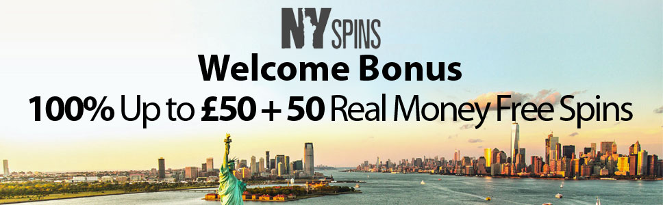 NYspins Casino Welcome Bonus 