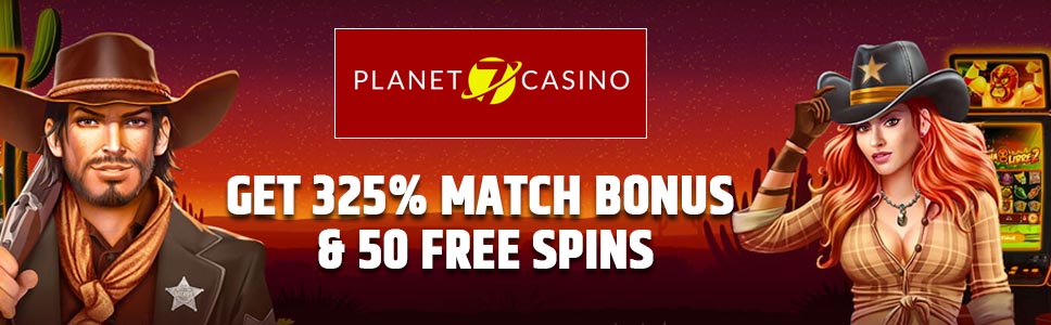 Planet7 Casino Match Deposit Offer
