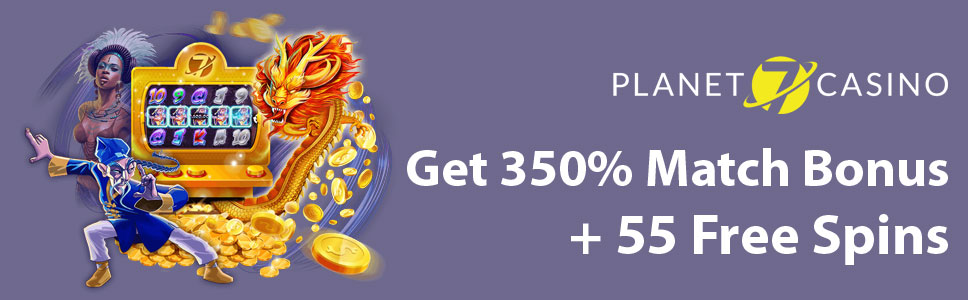 Player 7 Casino 350% Match Bonus