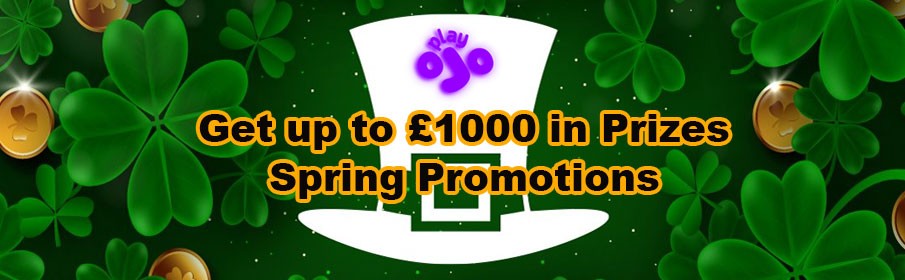 Play OJO Bingo Spring Promotion