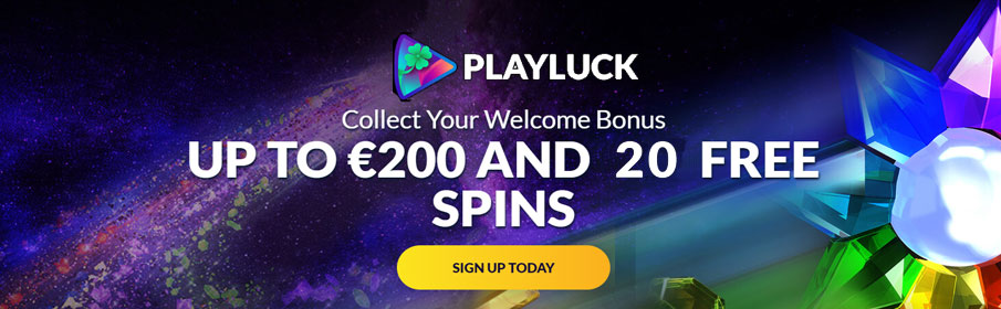 Playluck Casino Welcome Bonus 