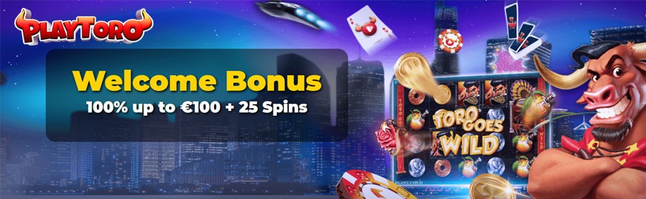 PlayToro Casino First Deposit Bonus