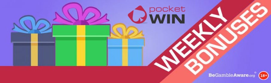 Pocketwin Casino Weekly Loyalty Bonus