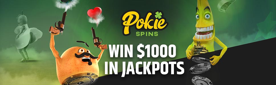 Pokie Spins casino Wheel of Luck Promotion
