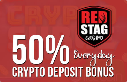 Red Stag Casino 50% Crypto Deposit Bonus Code