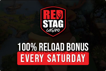 Red Stag Casino 100% Reload Bonus Every Saturday