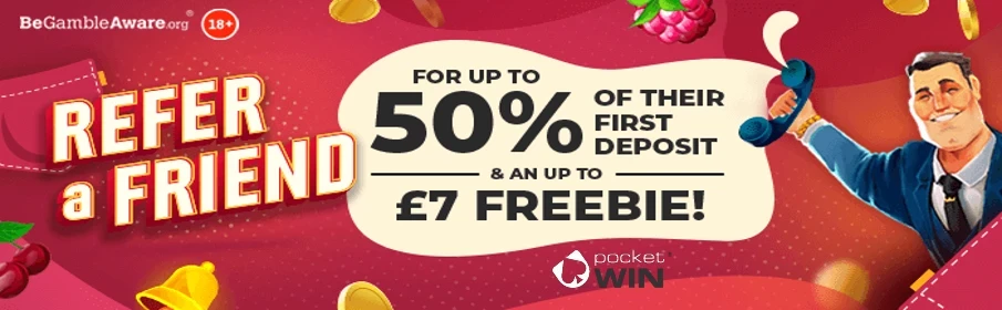 Refer a Friend No Deposit & Match Bonus 