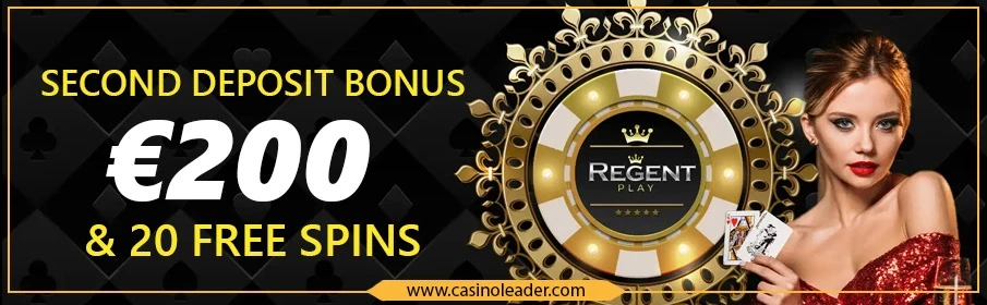 Regent Casino 50% Second Deposit Bonus