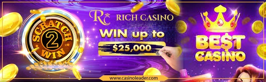 Rich Casino Scratch to Win Bonus