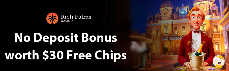no deposit bonus for rich palms casino
