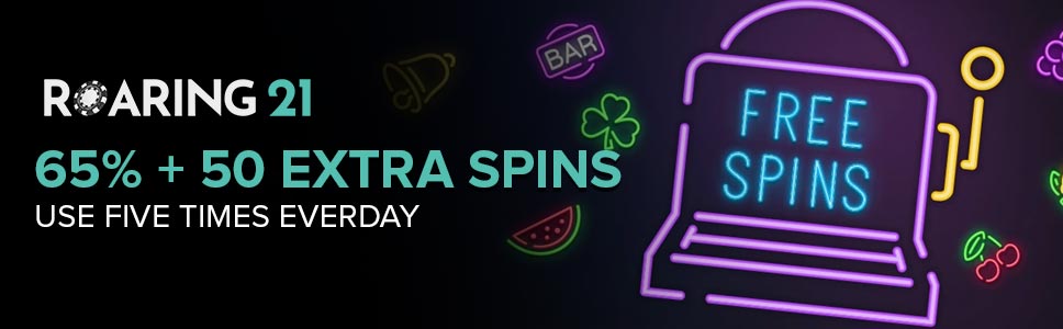 Roaring21 Exrtra Spins Promotion