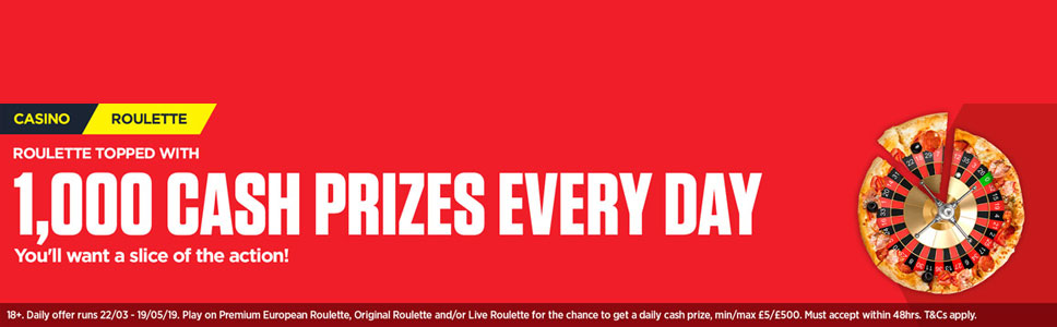 Ladbrokes Daily Cash Prizes