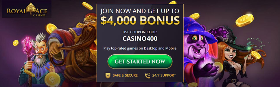 royal ace new casino bonus codes 2018