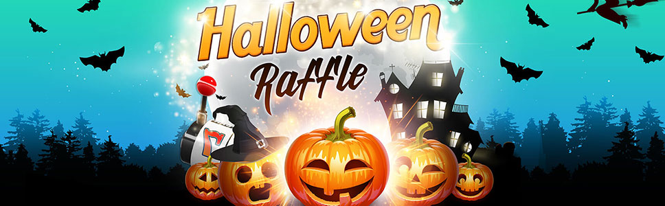 Win Cash Prizes with the 7 Reels Casino Halloween Pumpkin Raffle Promotion
