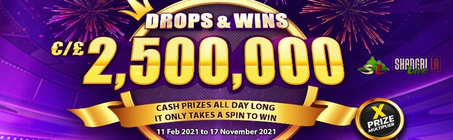Shangri La Live Casino Daily Drops & Wins 