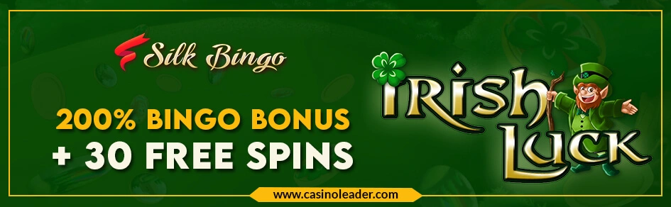 Silk Bingo 200% Bingo Bonus + 30 Free Spins in Welcome Offer Silk Bingo 200% Bingo Bonus + 30 Free Spins in Welcome Offer