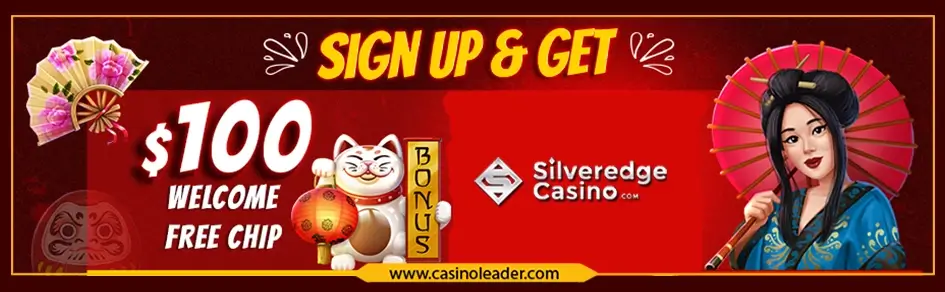 Silveredge Casino $100 Free Chip No Deposit Bonus