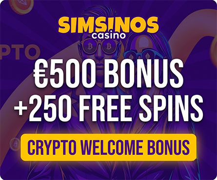 Simsino Casino Crypto Welcome Bonus Simsino Casino Crypto Welcome Bonus