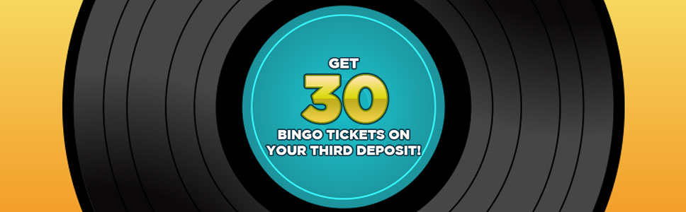 Sing Bingo Third Deposit Offer