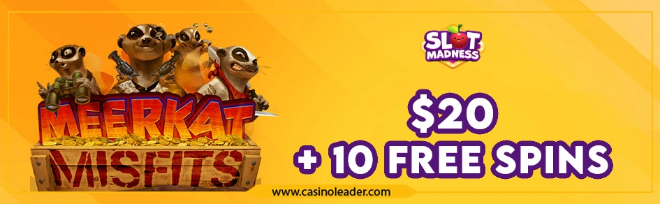 Slot Madness Casino $20 & 10 Free Spin No Deposit Bonus Slot Madness Casino $20 & 10 Free Spin No Deposit Bonus