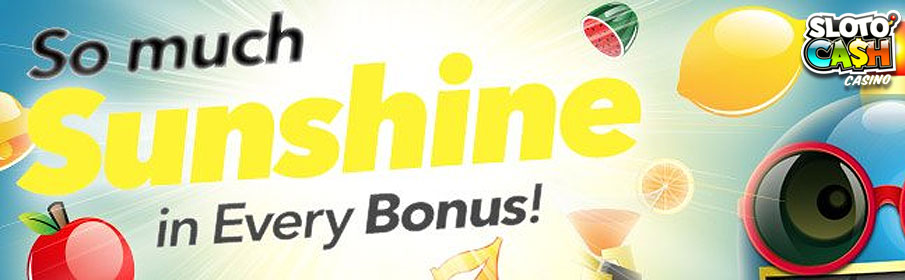 Sloto'Cash Casino Welcome Bonus