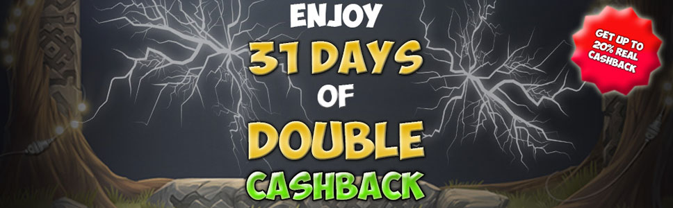 Slots Baby Double Cashback Offer