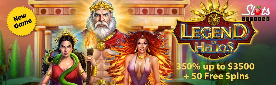 Slots Capital Casino 350% First Deposit Bonus