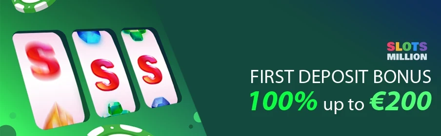 100% Bonus up to €200 & 100 Free Spins 100% Bonus up to €200 & 100 Free Spins