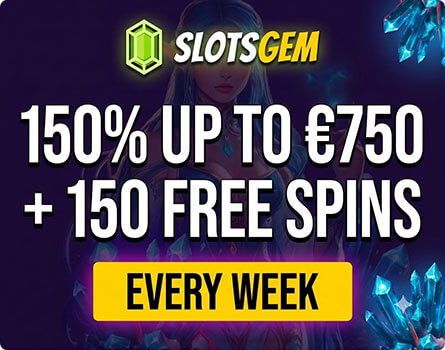 Slotsgem Casino Friday Reload Bonus