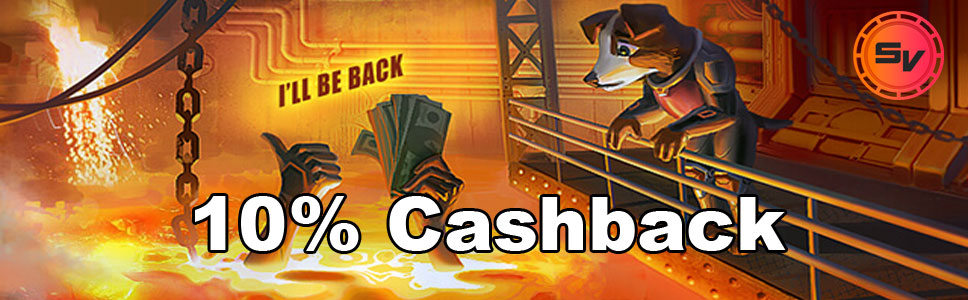 Slotv Casino Cashback -bonus