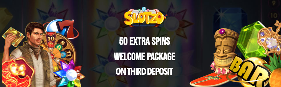 Slotzo Casino Third Deposit Bonus