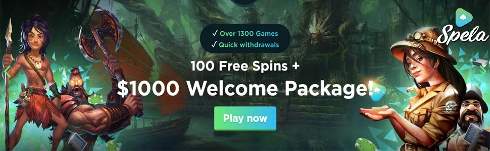 Spela Casino Welcome Bonus