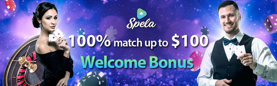 Spela Live Casino Welcome Bonus
