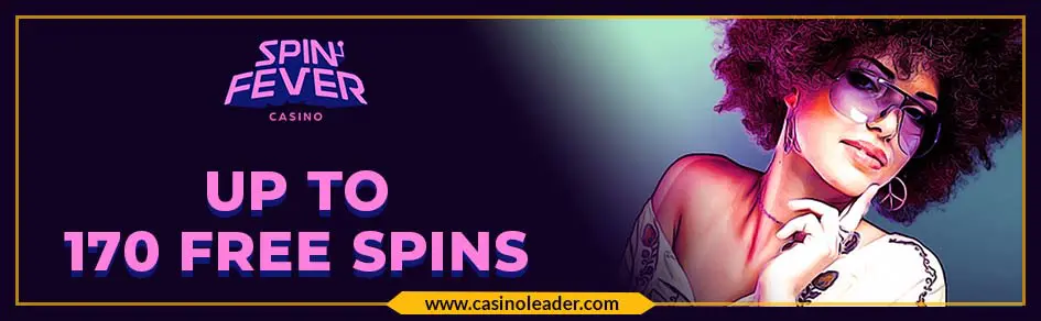  Spin Fever Casino up to 170 Free Spins Bonus Every Monday