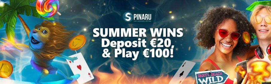 Spinaru Casino 400% Match Deposit Bonus 