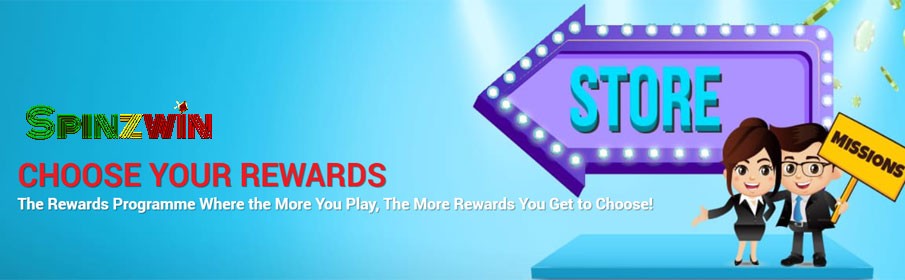 SpinzWin Casino Rewards Programme 