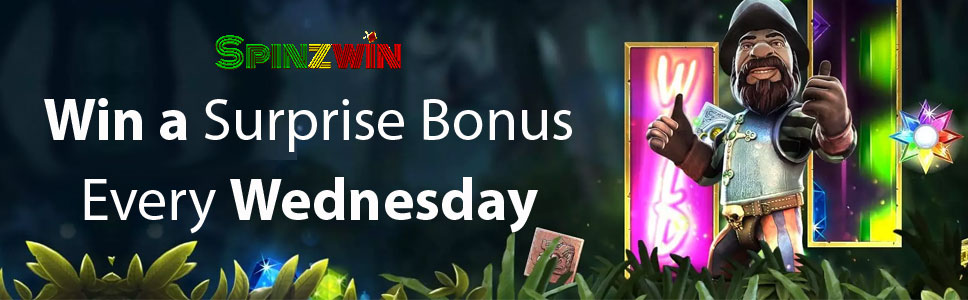 Spinzwin Casino Wednesday Bonus Boost