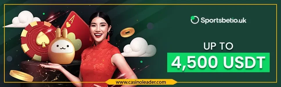 Sportsbet.io Casino up to 4,500 USDT Daily Bonus