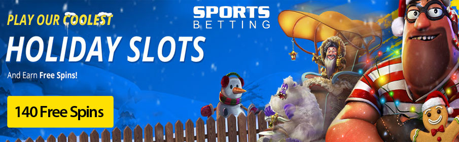 Sportsbetting Casino 140 Free Spins Holiday Slots Campaign 