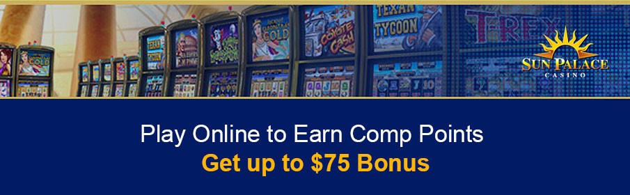 Sun Palace Casino Loyalty Program Get 75 Bonus